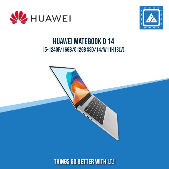 HUAWEI MATEBOOK D 14 I5-1240P/16GB/512GB SSD | BEST FOR STUDENTS AND FREELANCERS LAPTOP HUAWEI MATEBOOK D 14 I5-1240P/16GB/512GB SSD | BEST FOR STUDENTS AND FREELANCERS LAPTOP